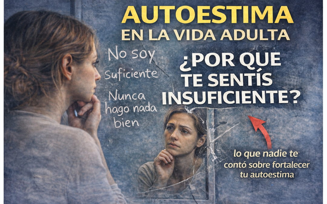 Autoestima en la vida adulta: por qué muchas personas siguen sintiéndose “insuficientes”