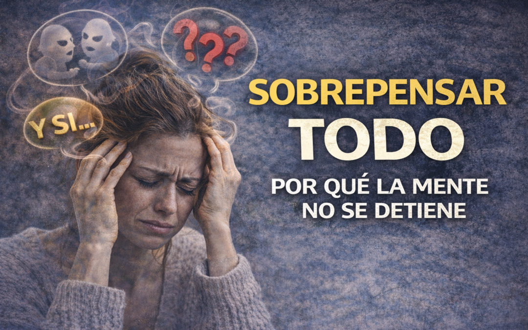 Sobrepensar todo: por qué la mente no se detiene y cómo salir del bucle mental