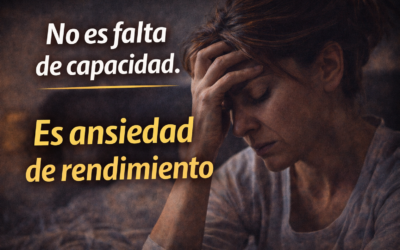 Ansiedad de rendimiento: cuando hacer algo importante se vuelve una amenaza