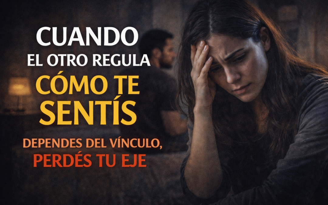 Cuando el otro regula cómo te sientes: el costo emocional de depender del vínculo