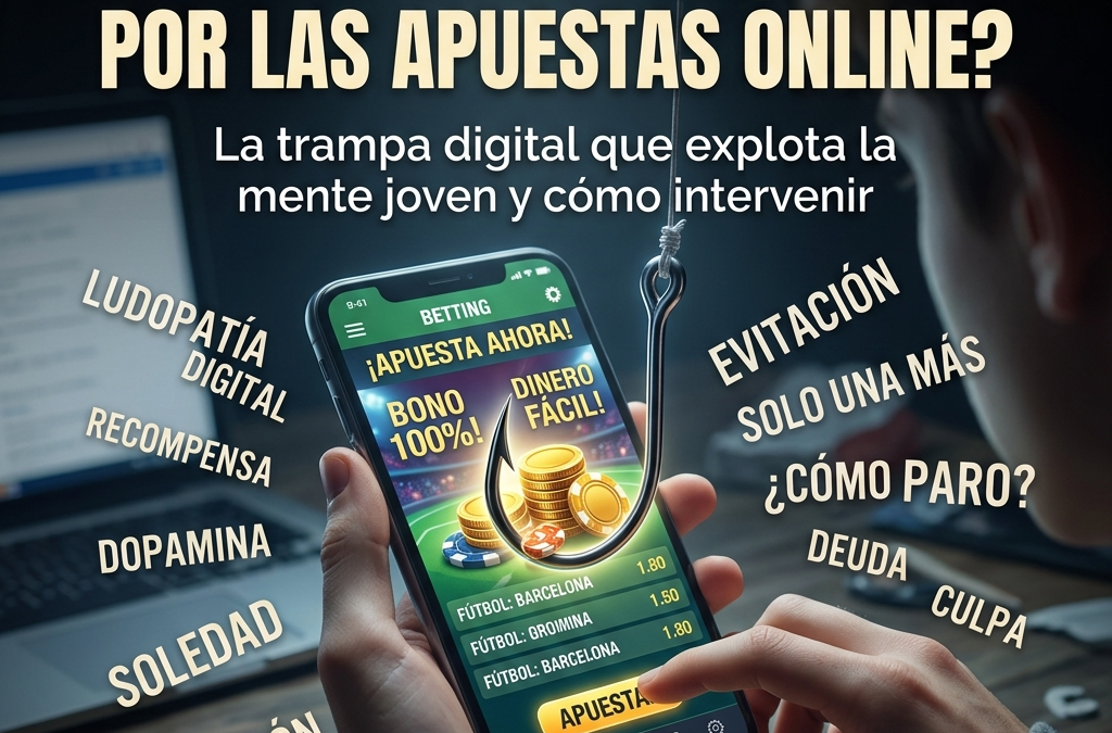 Apuestas online en adolescentes: La trampa del “dinero fácil” y cómo proteger la salud mental joven