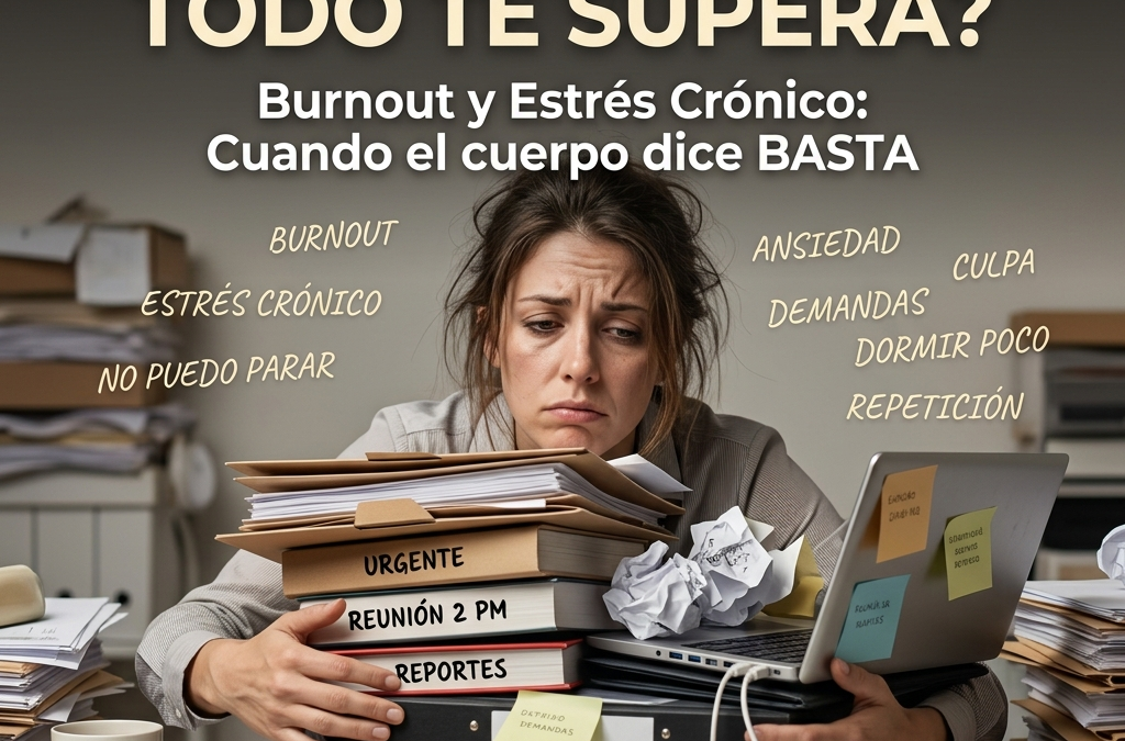 Burnout y Estrés Crónico: Cuando el cuerpo dice “basta”