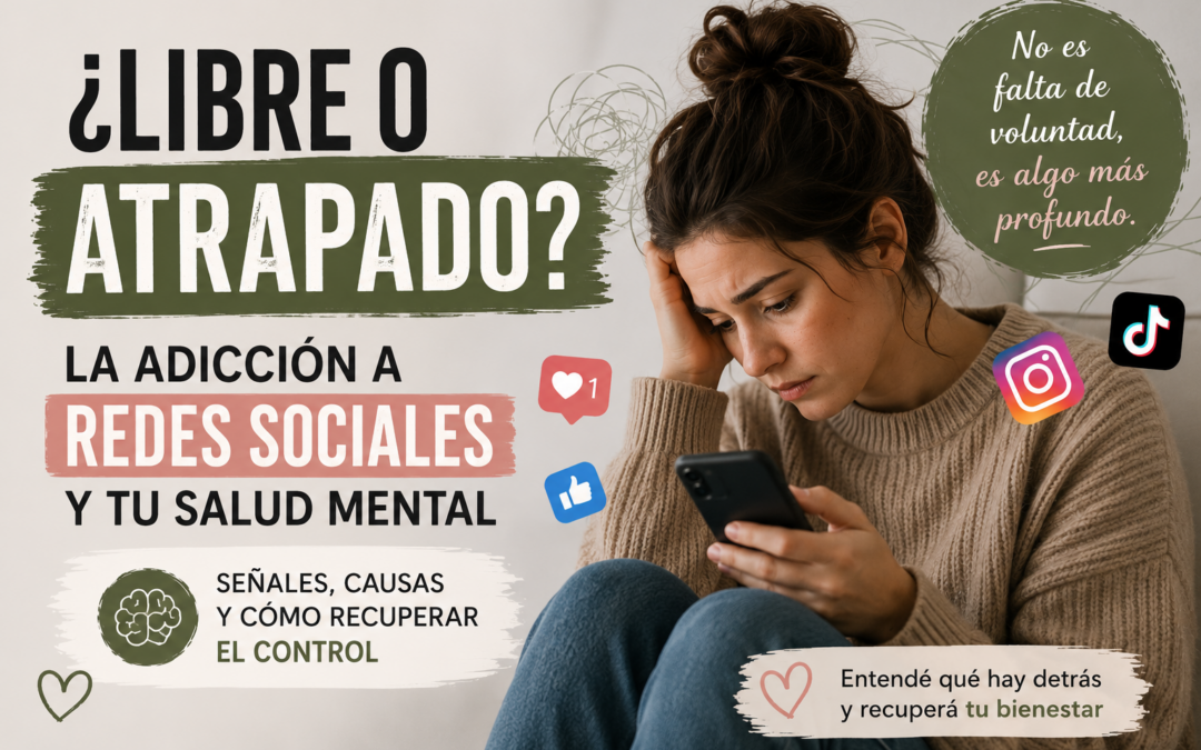 Adicción a redes sociales: cuando desconectarte parece más difícil de lo que imaginás