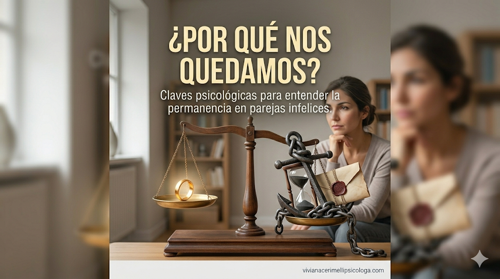 ¿Por qué nos quedamos? Las razones psicológicas detrás de la permanencia en parejas que ya no son felices