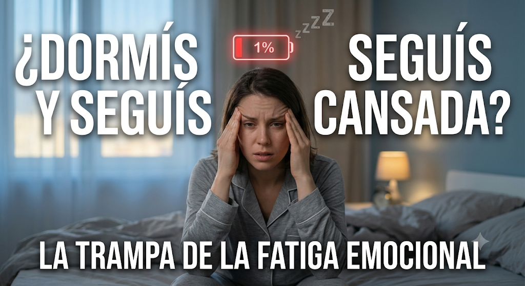 El agotamiento que no se cura durmiendo: ¿Qué es la fatiga emocional y cómo tratarla?