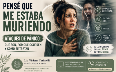 Ataques de pánico: síntomas, causas y tratamiento basado en evidencia