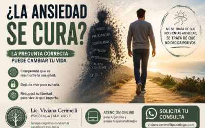 ¿La ansiedad se cura? Qué dice la terapia cognitivo-conductual basada en evidencia