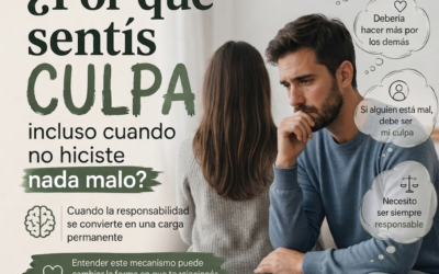 ¿Por qué sentís culpa incluso cuando no hiciste nada malo? Cuando la responsabilidad se convierte en una carga permanente