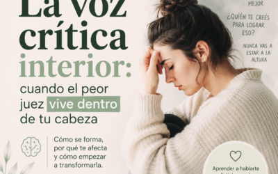 La voz crítica interior: cuando el peor juez vive dentro de tu cabeza