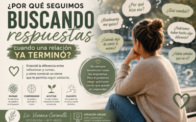 ¿Por qué seguimos buscando respuestas cuando una relación ya terminó?