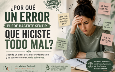 ¿Por qué un error puede hacerte sentir que hiciste todo mal?