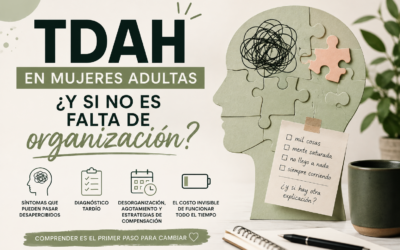 ¿Y si no es falta de organización? TDAH en mujeres adultas