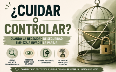 ¿Cuidar o controlar? Cuando la necesidad de seguridad empieza a invadir la pareja