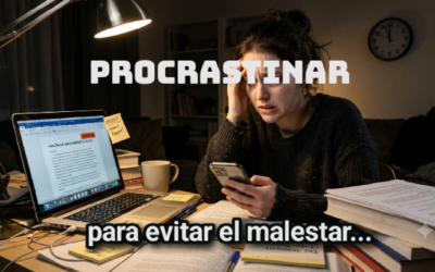 Procrastinar no siempre es falta de organización: cuando postergás para evitar el malestar